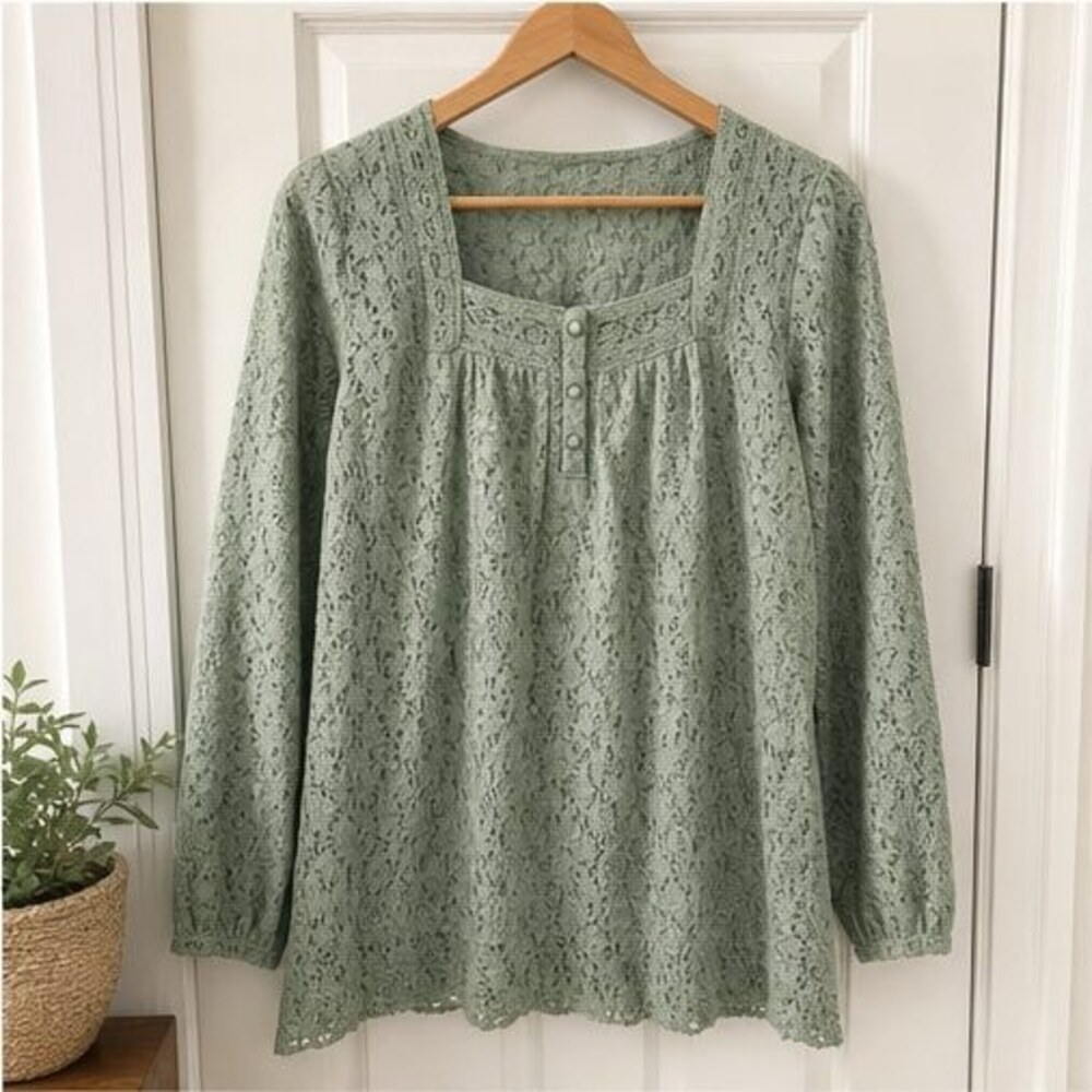 Sage Tunic Blouse
